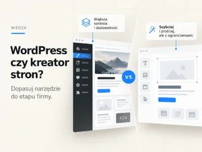 Okładka artykułu: WordPress czy kreator stron